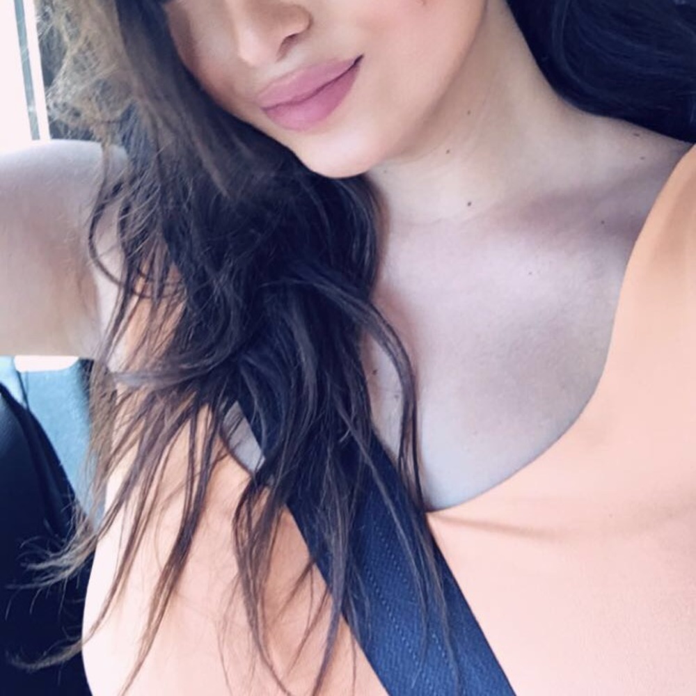 Zara light orange bodysuit
